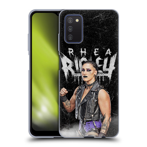 WWE Rhea Ripley Portrait Soft Gel Case for Samsung Galaxy A03s (2021)