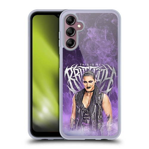 WWE Rhea Ripley This Is My Brutality Soft Gel Case for Samsung Galaxy A14 5G WWE Rhea Ripley This Is My Brutality Soft Gel Case for Samsung Galaxy A14 5G