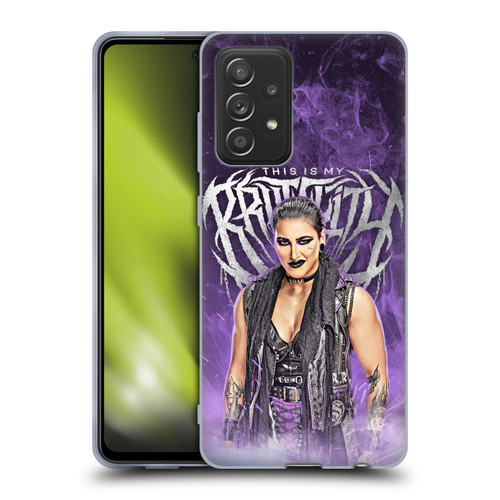 WWE Rhea Ripley This Is My Brutality Soft Gel Case for Samsung Galaxy A52 / A52s / 5G (2021)