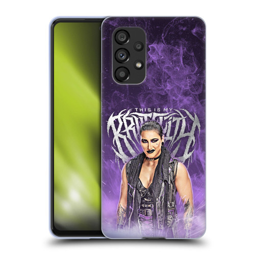 WWE Rhea Ripley This Is My Brutality Soft Gel Case for Samsung Galaxy A53 5G (2022)