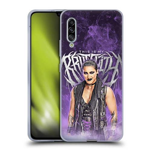 WWE Rhea Ripley This Is My Brutality Soft Gel Case for Samsung Galaxy A90 5G (2019)