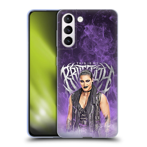 WWE Rhea Ripley This Is My Brutality Soft Gel Case for Samsung Galaxy S21+ 5G