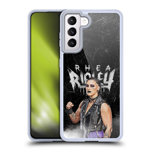 WWE Rhea Ripley Portrait Soft Gel Case for Samsung Galaxy S21 5G & MagSafe