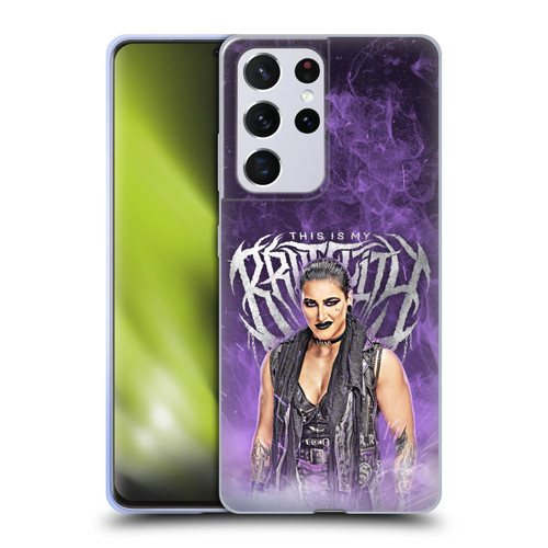 WWE Rhea Ripley This Is My Brutality Soft Gel Case for Samsung Galaxy S21 Ultra 5G