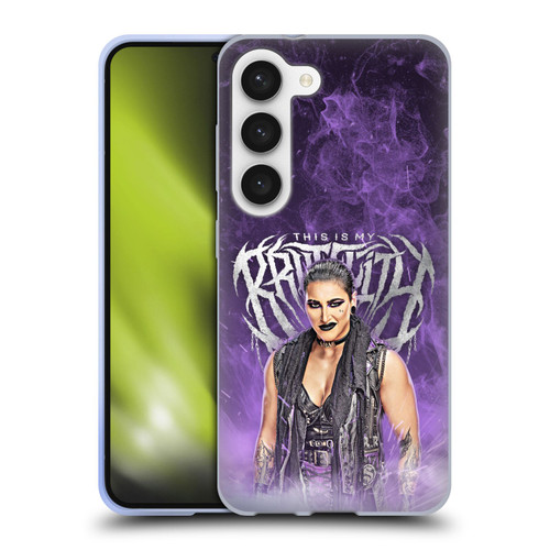 WWE Rhea Ripley This Is My Brutality Soft Gel Case for Samsung Galaxy S23 5G