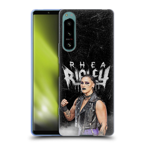 WWE Rhea Ripley Portrait Soft Gel Case for Sony Xperia 5 IV