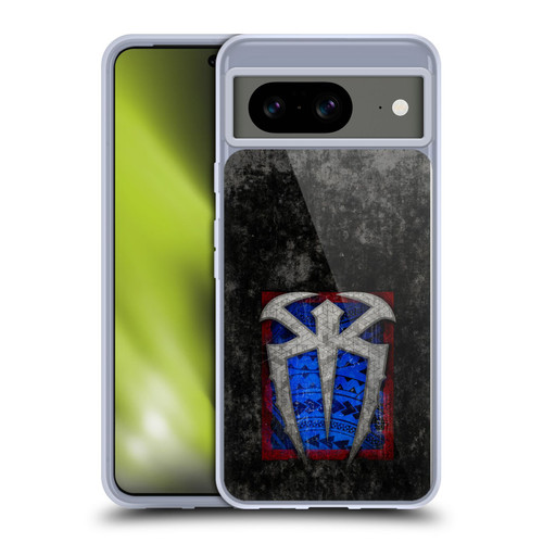 WWE Roman Reigns Distressed Logo Soft Gel Case for Google Pixel 8