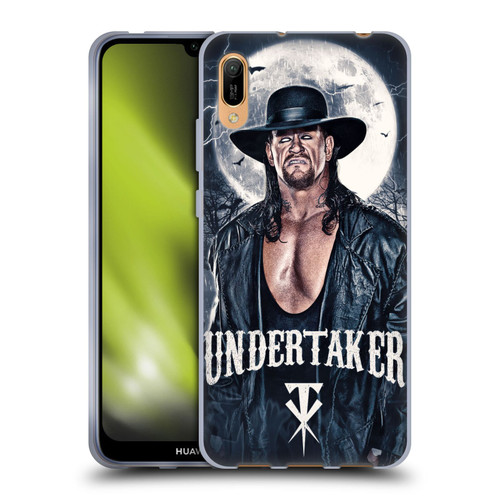 WWE The Undertaker Portrait Soft Gel Case for Huawei Y6 Pro (2019)