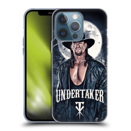 WWE The Undertaker Portrait Soft Gel Case for Apple iPhone 13 Pro