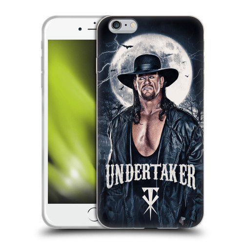 WWE The Undertaker Portrait Soft Gel Case for Apple iPhone 6 Plus / iPhone 6s Plus
