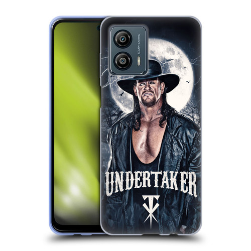 WWE The Undertaker Portrait Soft Gel Case for Motorola Moto G53 5G