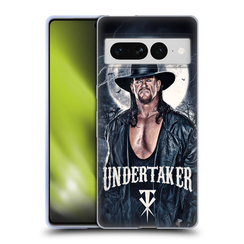 WWE The Undertaker Portrait Soft Gel Case for Google Pixel 7 Pro