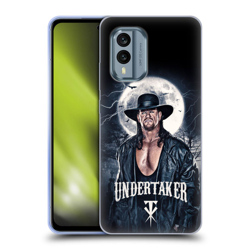 WWE The Undertaker Portrait Soft Gel Case for Nokia X30