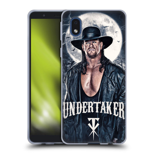 WWE The Undertaker Portrait Soft Gel Case for Samsung Galaxy A01 Core (2020)