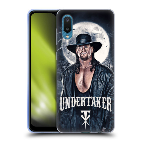 WWE The Undertaker Portrait Soft Gel Case for Samsung Galaxy A02/M02 (2021)