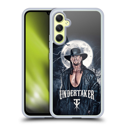 WWE The Undertaker Portrait Soft Gel Case for Samsung Galaxy A34 5G