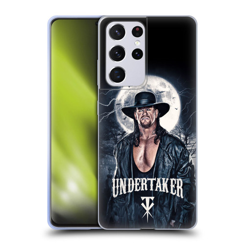 WWE The Undertaker Portrait Soft Gel Case for Samsung Galaxy S21 Ultra 5G