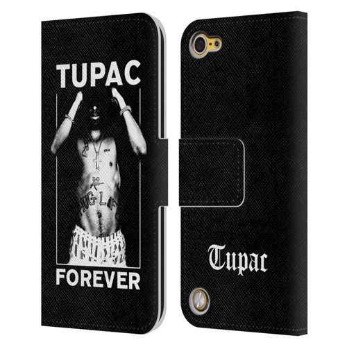 Tupac Shakur Key Art Forever Leather Book Wallet Case Cover For Apple iPod Touch 5G 5th Gen