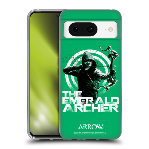 Arrow TV Series Graphics The Emerald Archer Soft Gel Case for Google Pixel 8
