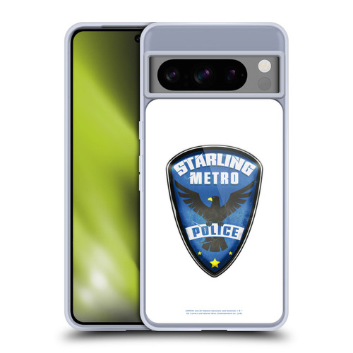 Arrow TV Series Graphics Starling Police Badge Soft Gel Case for Google Pixel 8 Pro