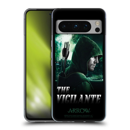 Arrow TV Series Graphics The Vigilante Soft Gel Case for Google Pixel 8 Pro