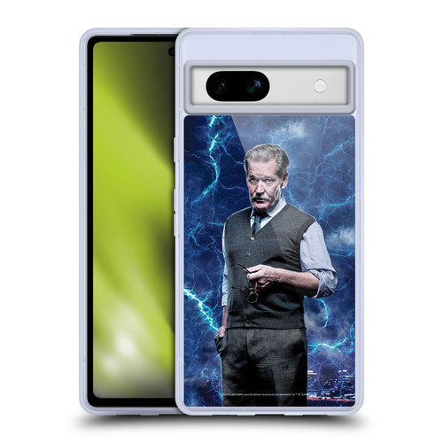 Black Lightning Characters Peter Gambi Soft Gel Case for Google Pixel 7a