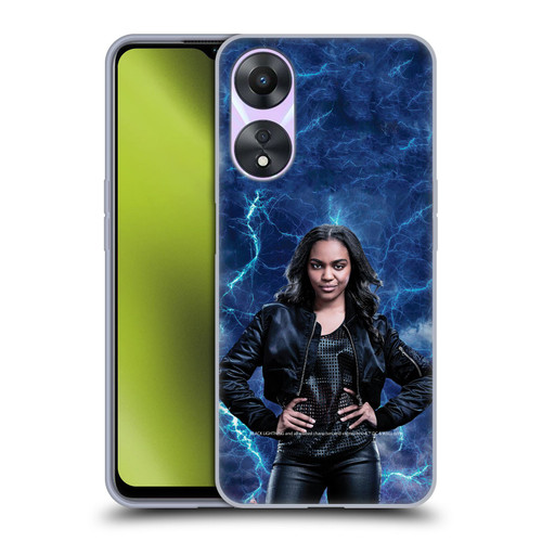 Black Lightning Characters Jennifer Pierce Soft Gel Case for OPPO A78 4G