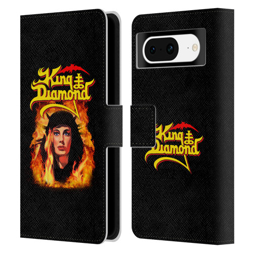 King Diamond Poster Fatal Portrait 2 Leather Book Wallet Case Cover For Google Pixel 8