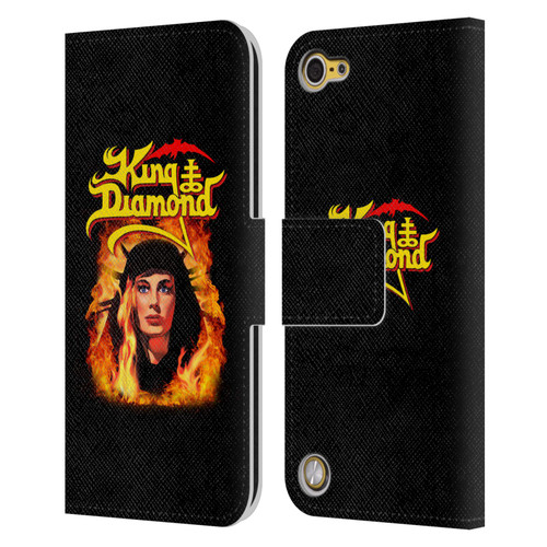 King Diamond Poster Fatal Portrait 2 Leather Book Wallet Case Cover For Apple iPod Touch 5G 5th Gen