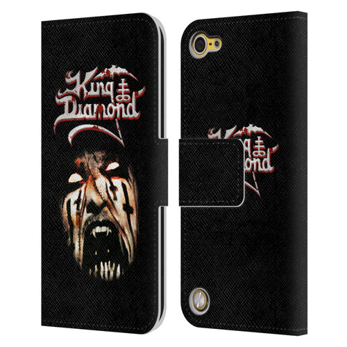 King Diamond Poster Puppet Master Face Leather Book Wallet Case Cover For Apple iPod Touch 5G 5th Gen