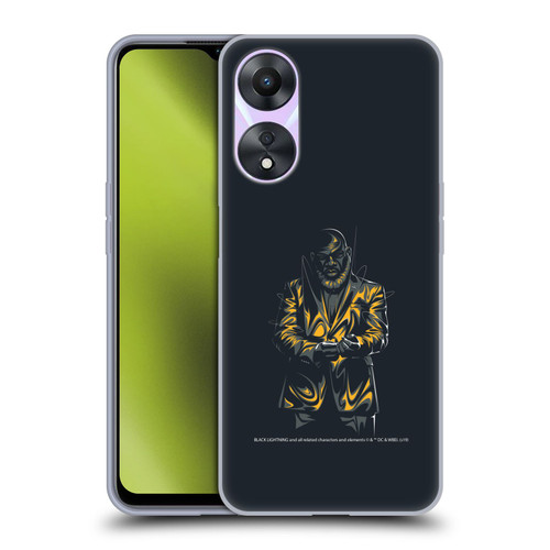 Black Lightning Key Art Tobias Whale Soft Gel Case for OPPO A78 4G