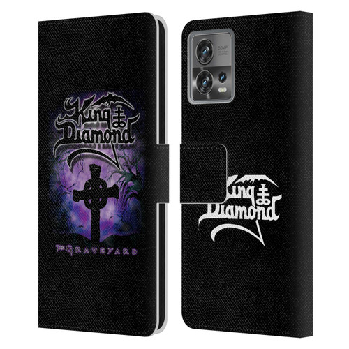 King Diamond Poster Graveyard Album Leather Book Wallet Case Cover For Motorola Moto Edge 30 Fusion