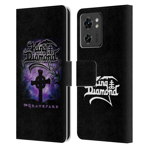 King Diamond Poster Graveyard Album Leather Book Wallet Case Cover For Motorola Moto Edge 40