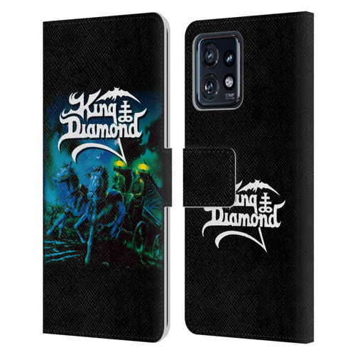King Diamond Poster Abigail Album Leather Book Wallet Case Cover For Motorola Moto Edge 40 Pro