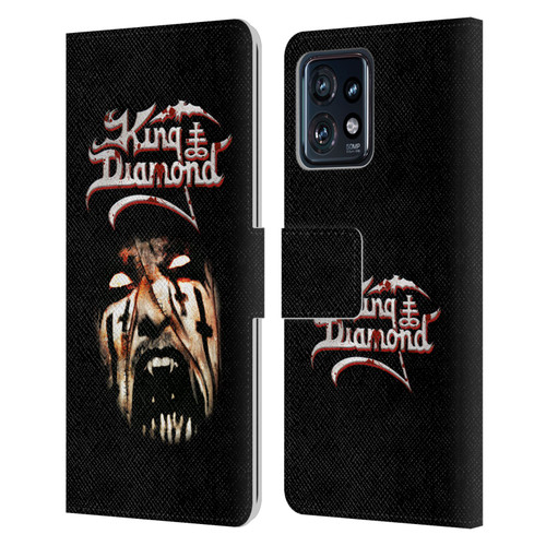 King Diamond Poster Puppet Master Face Leather Book Wallet Case Cover For Motorola Moto Edge 40 Pro