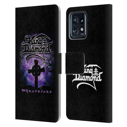 King Diamond Poster Graveyard Album Leather Book Wallet Case Cover For Motorola Moto Edge 40 Pro