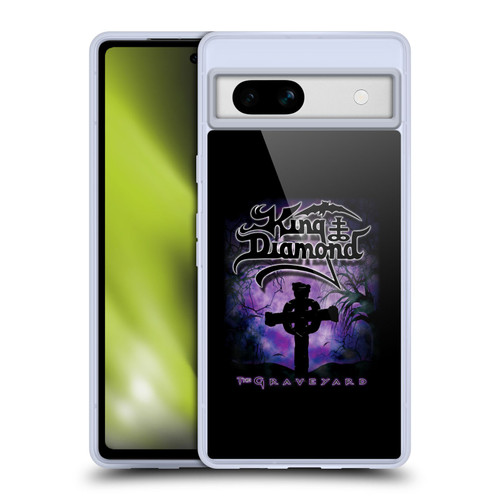 King Diamond Poster Graveyard Album Soft Gel Case for Google Pixel 7a