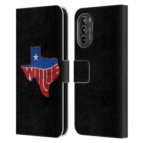 Willie Nelson Grunge Texas Leather Book Wallet Case Cover For Motorola Moto G82 5G