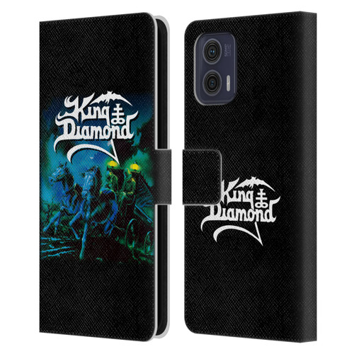 King Diamond Poster Abigail Album Leather Book Wallet Case Cover For Motorola Moto G73 5G