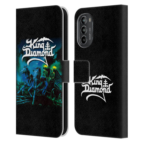 King Diamond Poster Abigail Album Leather Book Wallet Case Cover For Motorola Moto G82 5G