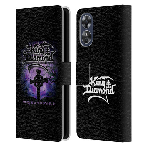 King Diamond Poster Graveyard Album Leather Book Wallet Case Cover For OPPO A17