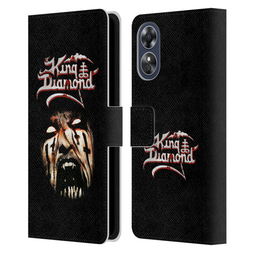 King Diamond Poster Puppet Master Face Leather Book Wallet Case Cover For OPPO A17
