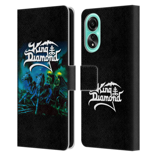 King Diamond Poster Abigail Album Leather Book Wallet Case Cover For OPPO A78 5G