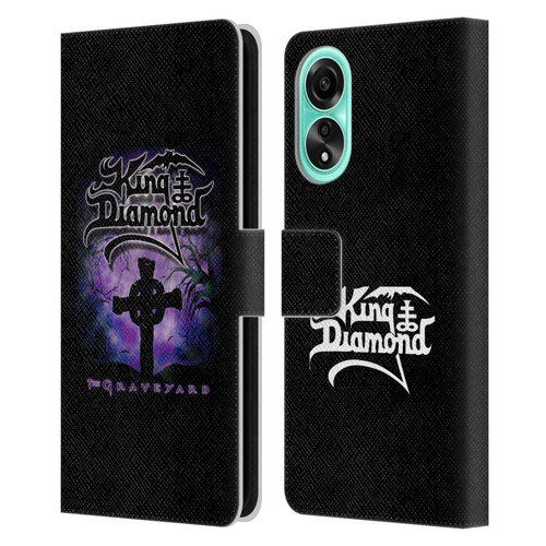 King Diamond Poster Graveyard Album Leather Book Wallet Case Cover For OPPO A78 5G