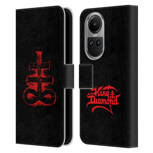 King Diamond Poster Fatal Portrait Leather Book Wallet Case Cover For OPPO Reno10 5G / Reno10 Pro 5G