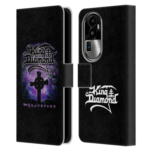 King Diamond Poster Graveyard Album Leather Book Wallet Case Cover For OPPO Reno10 Pro+