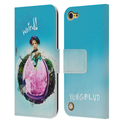 Yungblud Graphics Weird! 2 Leather Book Wallet Case Cover For Apple iPod Touch 5G 5th Gen