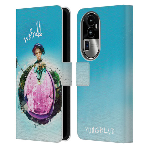 Yungblud Graphics Weird! 2 Leather Book Wallet Case Cover For OPPO Reno10 Pro+