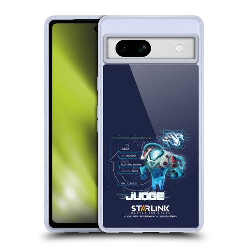 Starlink Battle for Atlas Character Art Judge 2 Soft Gel Case for Google Pixel 7a