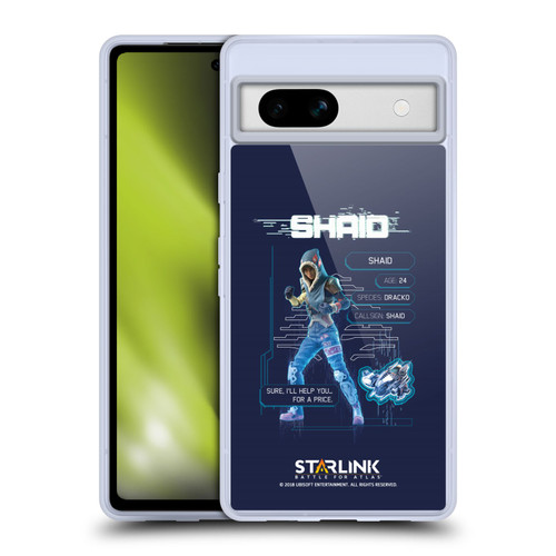 Starlink Battle for Atlas Character Art Shaid 2 Soft Gel Case for Google Pixel 7a